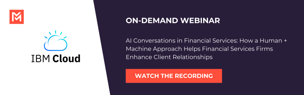 AI Conversations in Financial Services ON-DEMAND WEBINAR